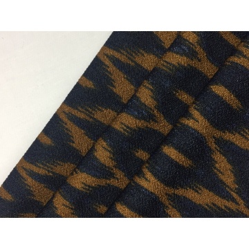 Polyester Crepe Print Knit Fabric