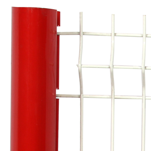 PVC coated 3D curved panel triangle bending fence