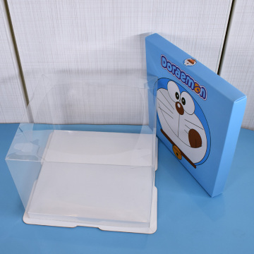 pvc packing box for cake