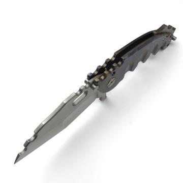 High Quality Titanium Combat Knife for Hunting