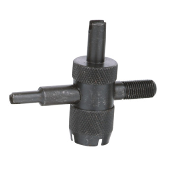 Hardened steel 4-way valve repair tool