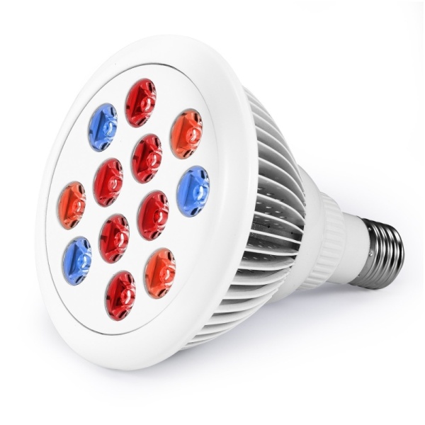 12W 24W Epistar Chip PAR38 E27 Series LED Grow Light