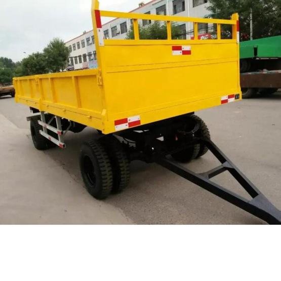 Strong construct tractor 4 wheel farm trailers