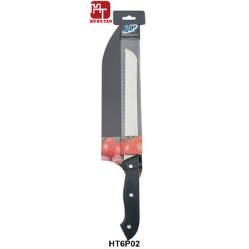 PP handle with rivet bread knife