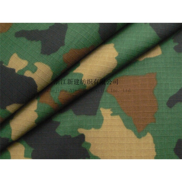 TC Rip-Stop Africa Woodland Camouflage Fabric
