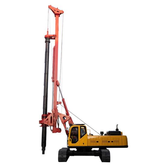 mini hydrauli cstatic rotary crawler gasoline pile driver