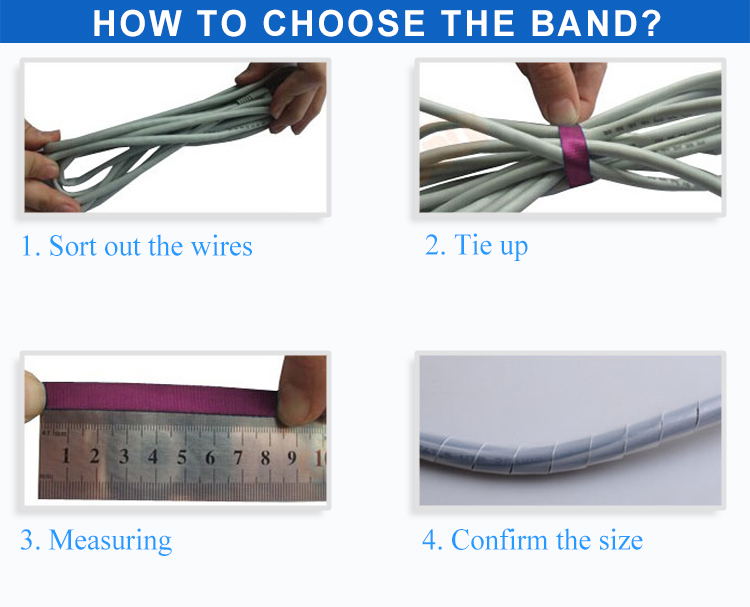 PE Spiral Wrapping Bands