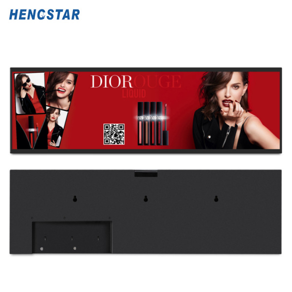 37 inch Wide Stretched Bar LCD Advertising Display