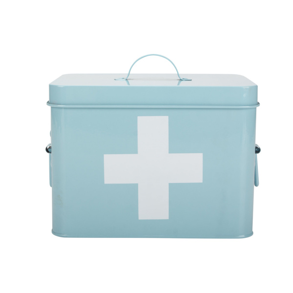 Waterproof Red Retro First Aid Box