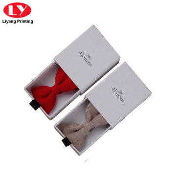 White Cardboard Bow Tie Gift Boxes