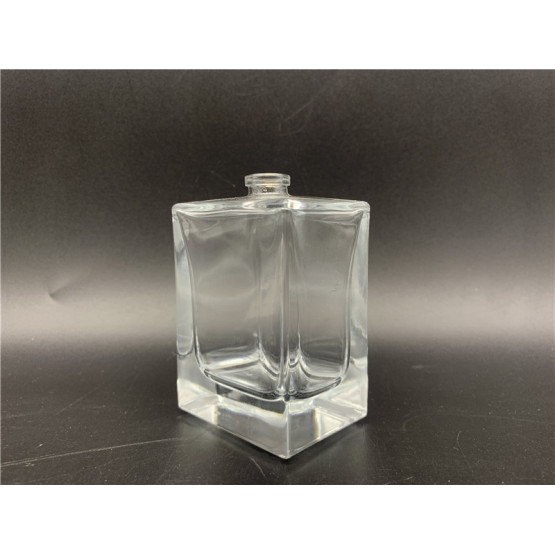75ml square glass perfume bottle cosmetic bottle