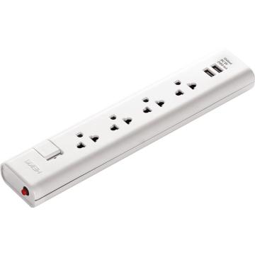 4 outlet TIS power strip with USB