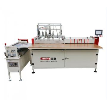 Double work position hardcover making machine