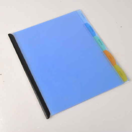 A4 size plastic slide folder