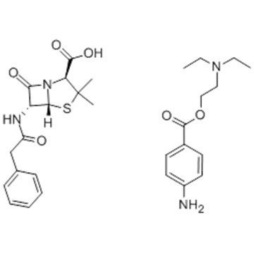 Procaine penicillin G CAS 54-35-3