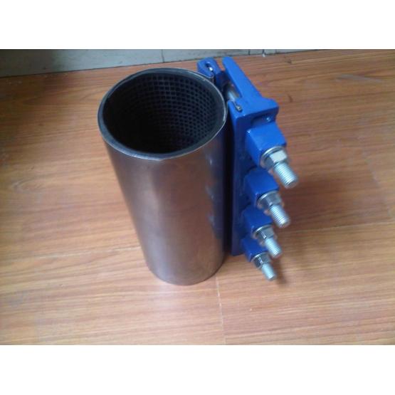 Stainless steel /Ductile iron double band repair clamp