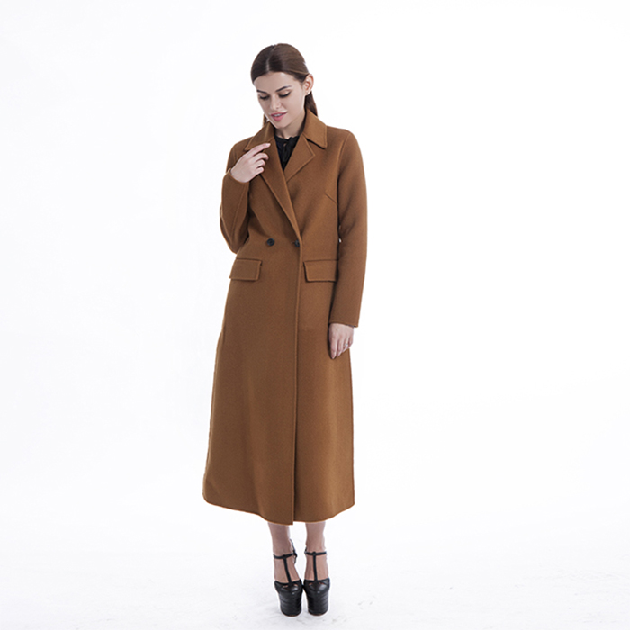New styles Camel cashmere winter coat