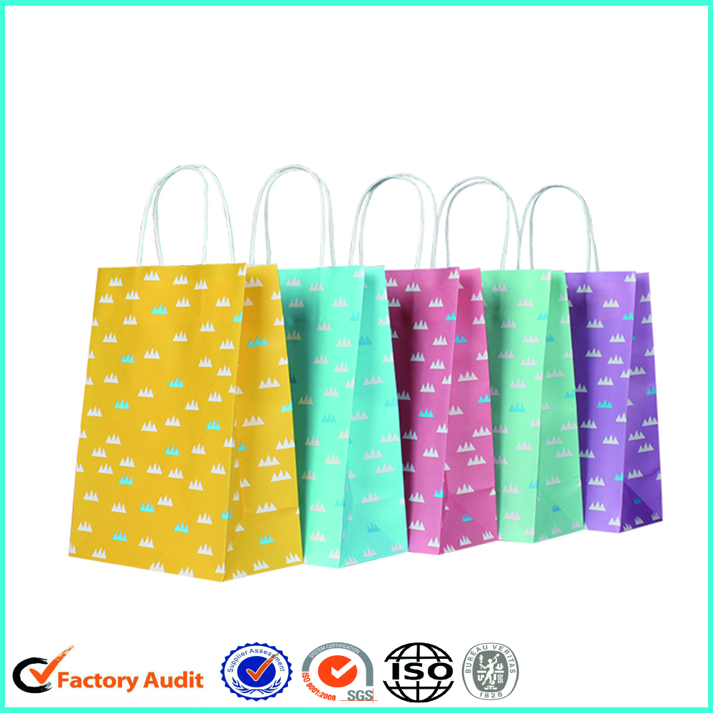 Custom Paper Bag With Logo Print For Gifts