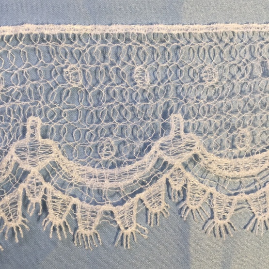 White Ribbon Bulk Lace Trim by Yard