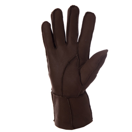 Fashion Sheepskin Fur Gloves with Real Lambskin