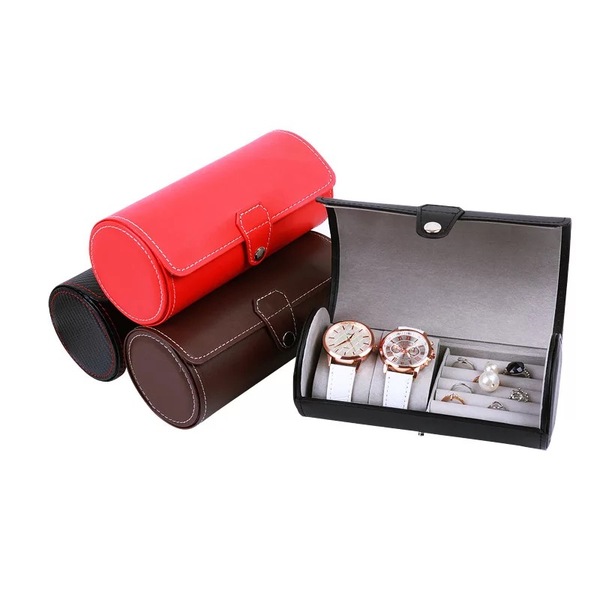 Black PU Leather for watch box decoration