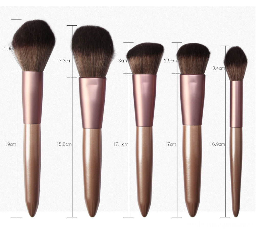 12 Pieces Grapelet Makeup Brush Set Hot6