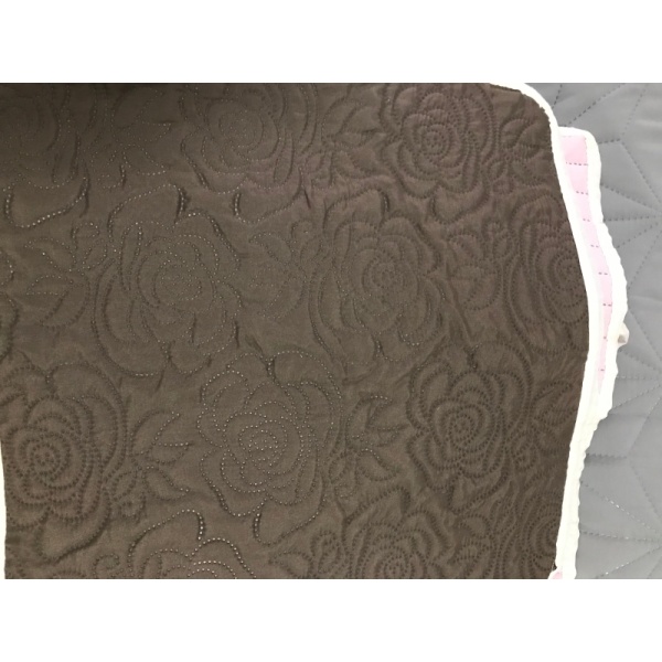 Rose Flower Ultrasonic Microfiber Fabrics