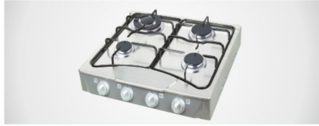 Stainless Steel 4-Burners Gas Stove