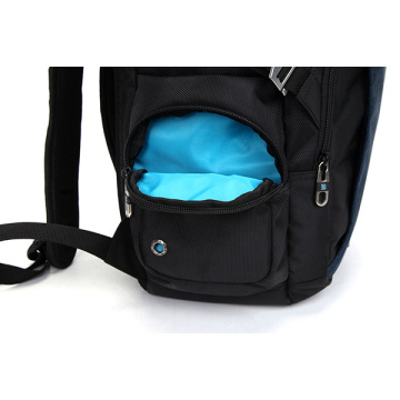 Leisure travel waterproof black Suisswin backpack