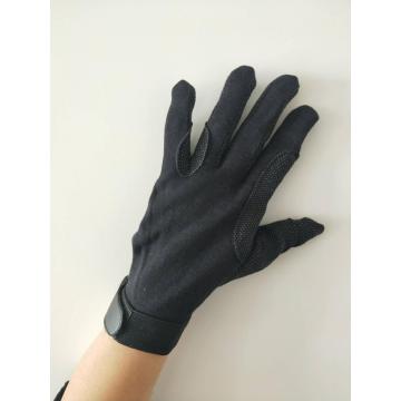 Black Deluxe Sure Grip Horse Riding Gloves