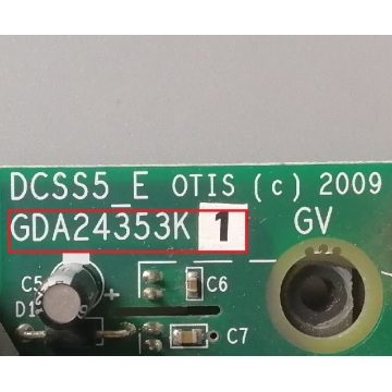 OTIS DCSS5-E Door Controller Mainboard GDA24353K1