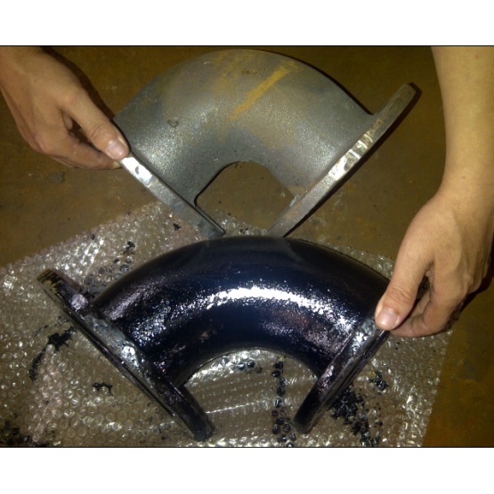 Ductile Iron Double Flanged Bend-90°Pipe Fitting