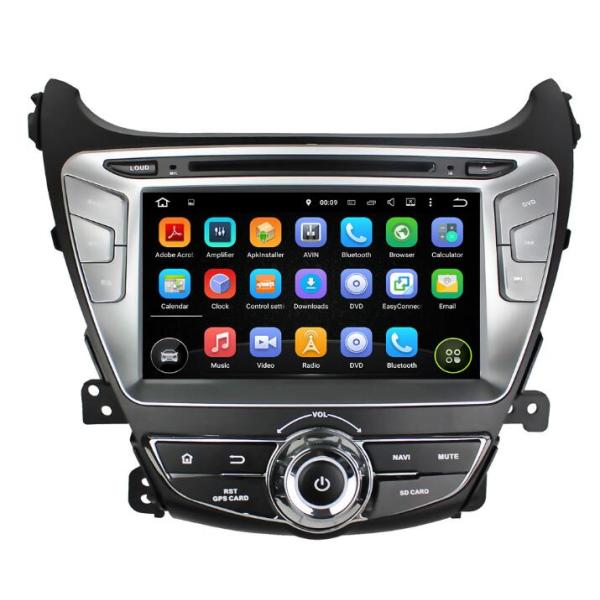 Hyundai Elantra 2014 GPS navigation system Android 7.1