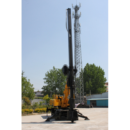 Wheel rotary drilling rig can be customized