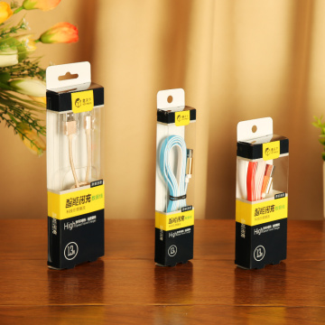 Wholesale Transparent USB Cable Box with Hook