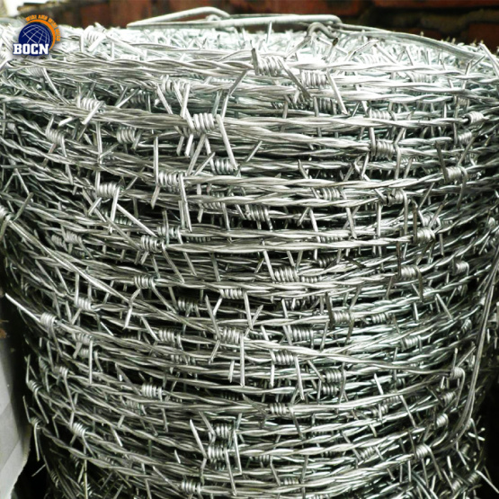 galvanized barbed wire roll