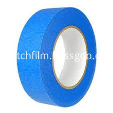 blue masking tape