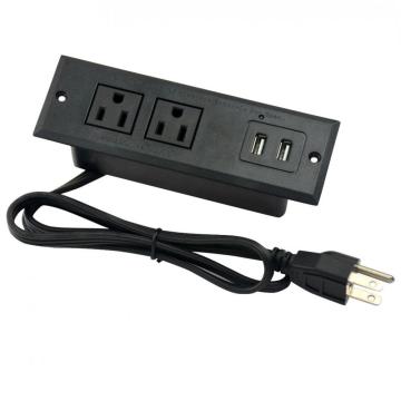 US Dual Power Outlets Sockets With USB Ports