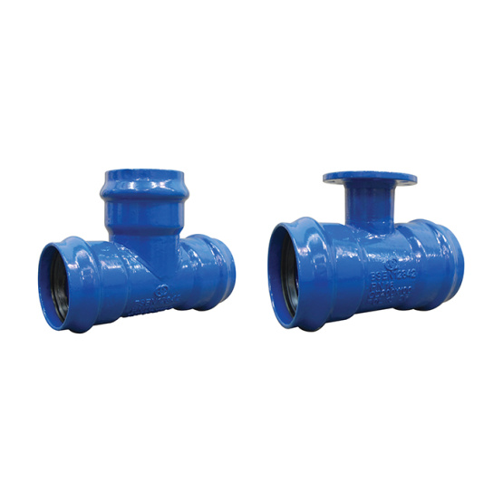 PVC Ductile Iron Flexible All Socket Tee