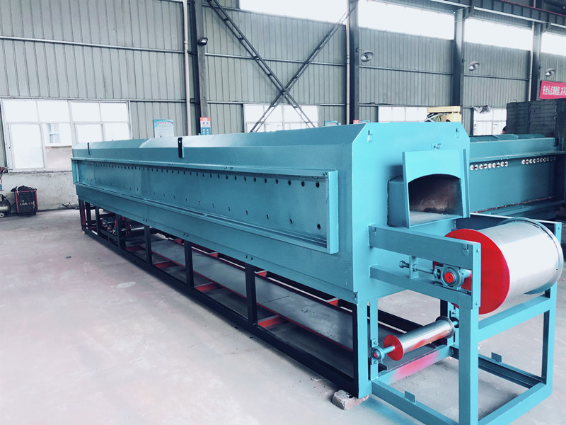 Net belt type hot air cycle tempering furnace complete 