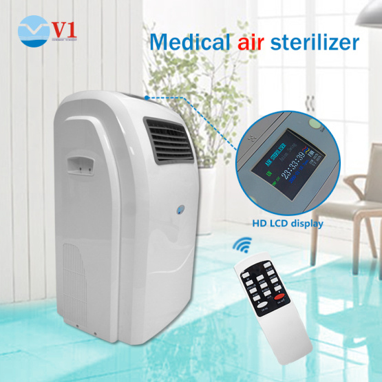 Mobile UV Air Sterilizer Disinfector with Ozone