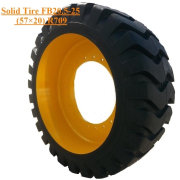 Solid Tire Caterpillar Skid Steer FB20.5-25 R709