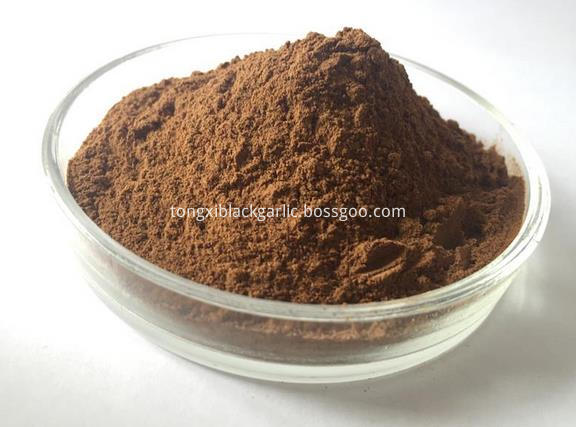 black garlic powder