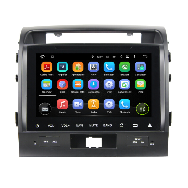 Toyota Land Cruiser 2008-2012 Android car video Player