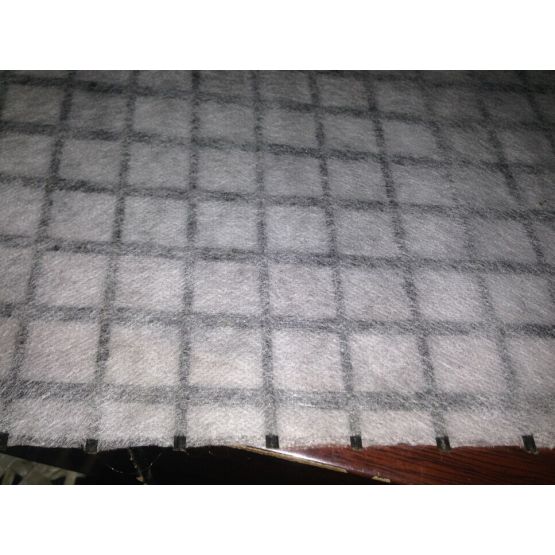 Fiberglass Geogrid Glued With Nonwoven Geotextile