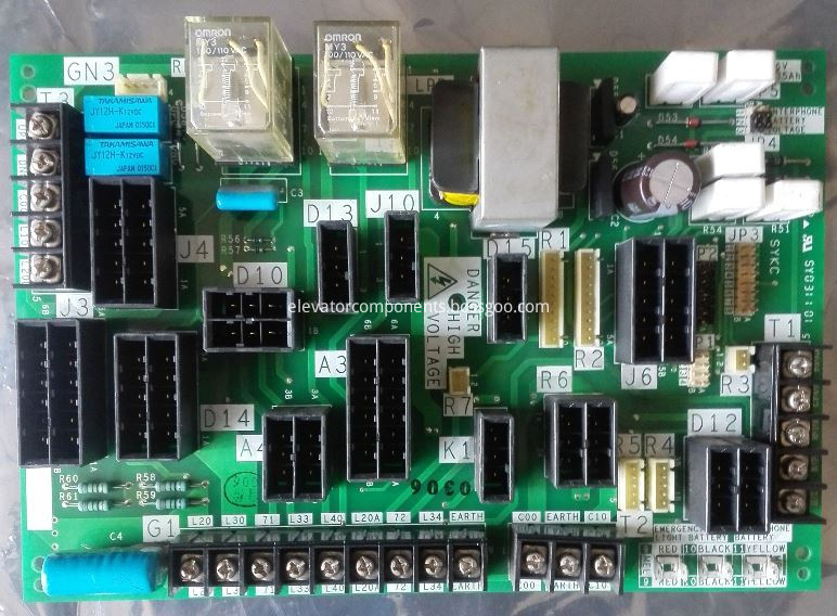 Door Operator Interface Board for Mitsubishi GPS-3 GPS-III Elevators 