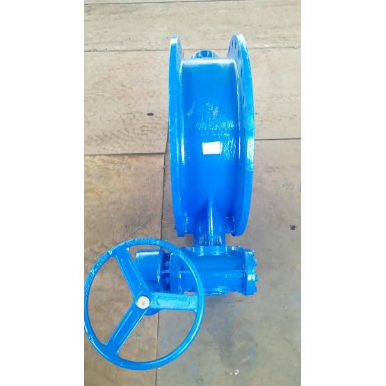 Double Eccentric DI flanged Butterfly Valve