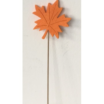 Handmade maple leaf pendant