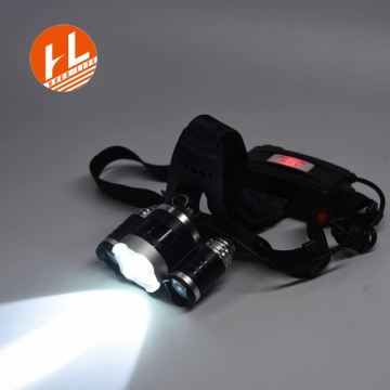 3w emergency led 18650 rechargeable headlamp