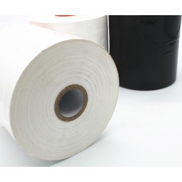 Plastic clear soft LLDPE color handle stretch film